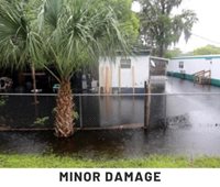 photo of flooded home